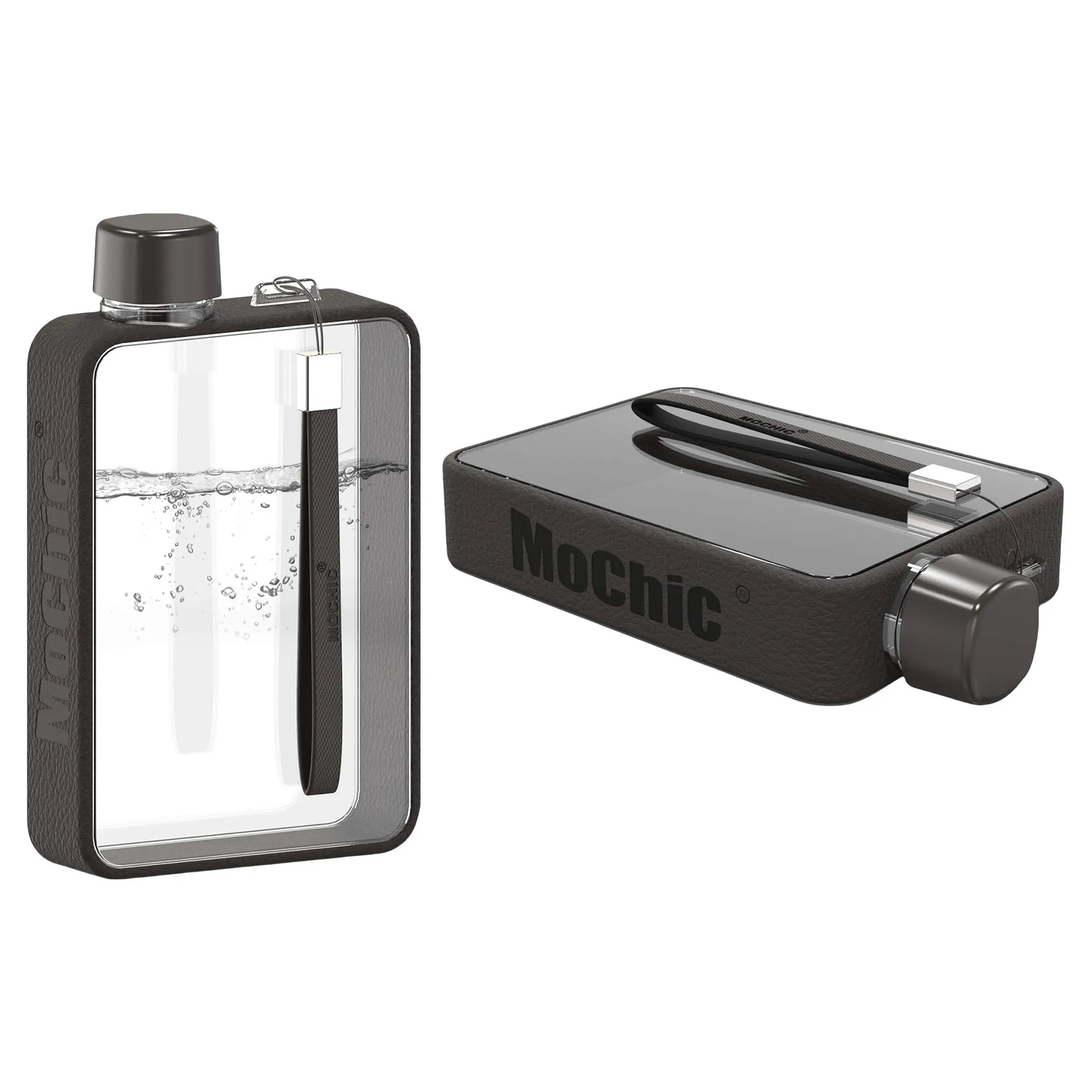 13oz Flat Water Bottle 13