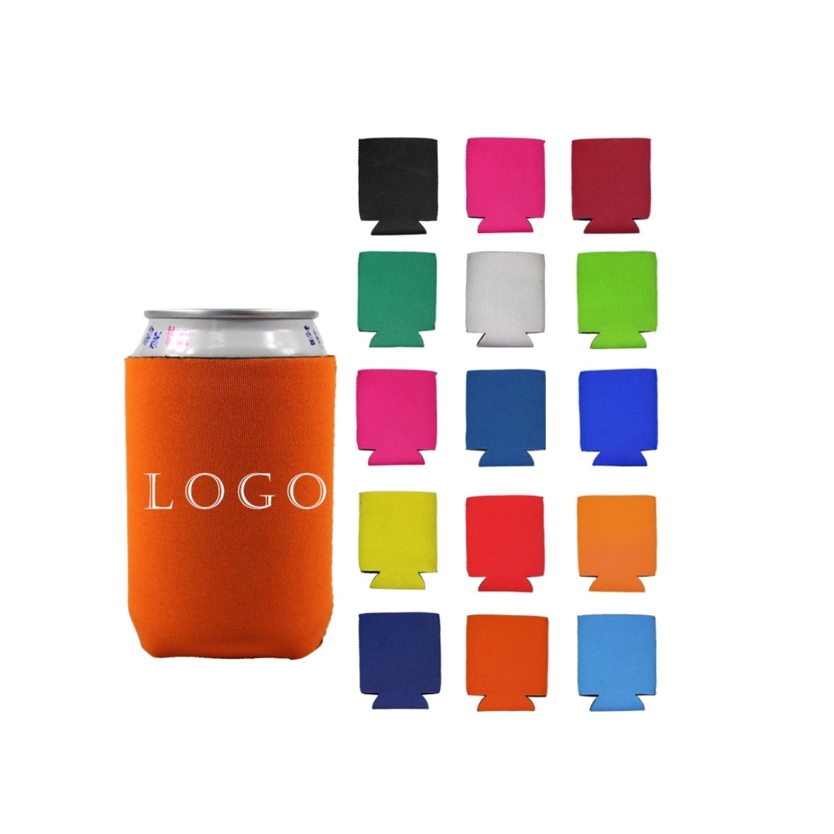 Blank Can Cooler Sleeves, custom can cooler with logo imprint 7