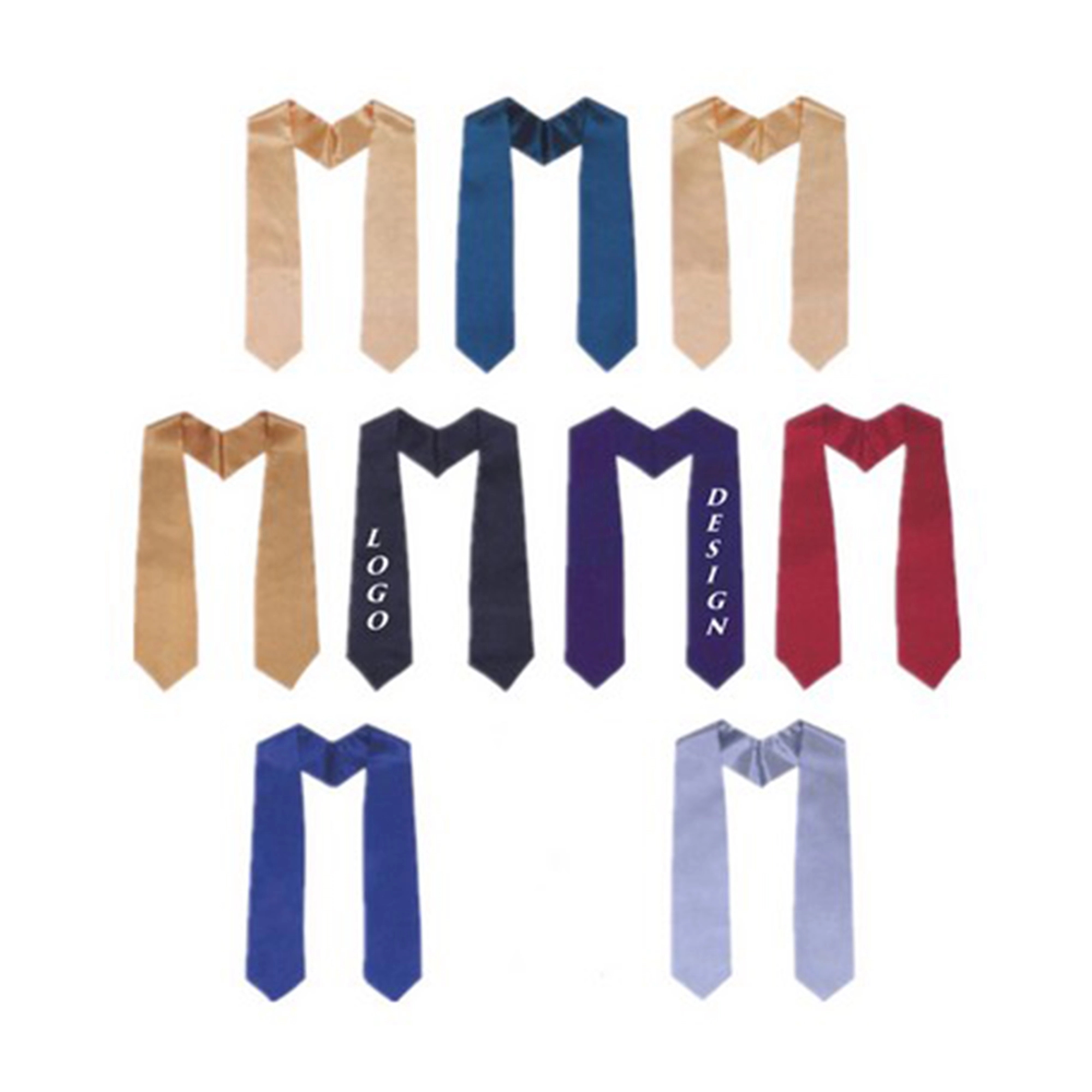 Unisex Embroidered Graduation Honor Sash 4