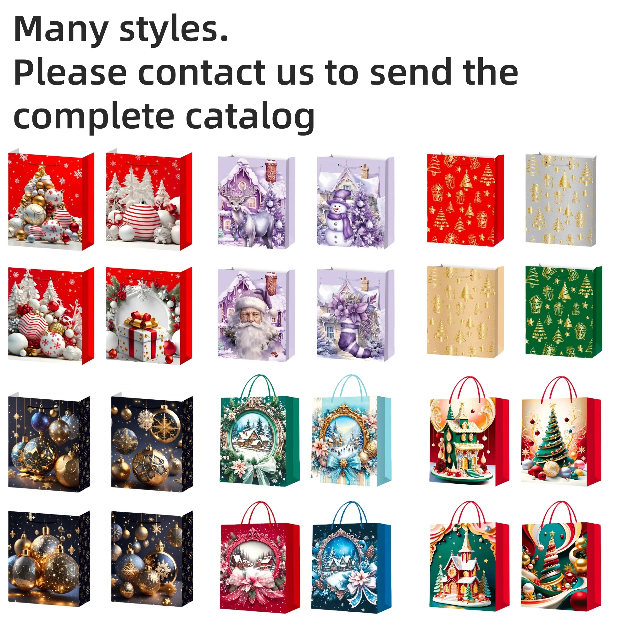 Festive Present Bag - Elf Pattern For Gifting 7