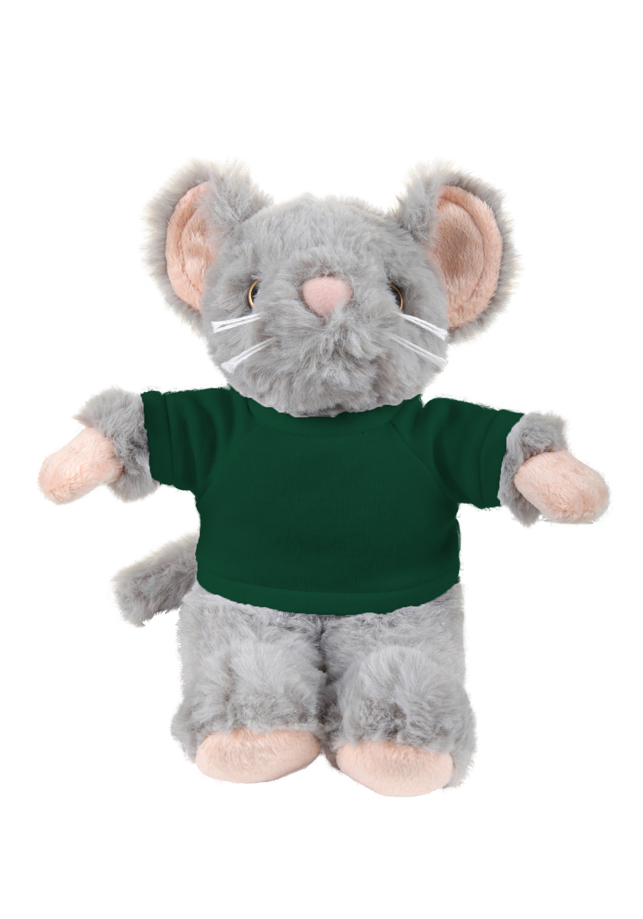 soft plush Mouse with t-shirt 26