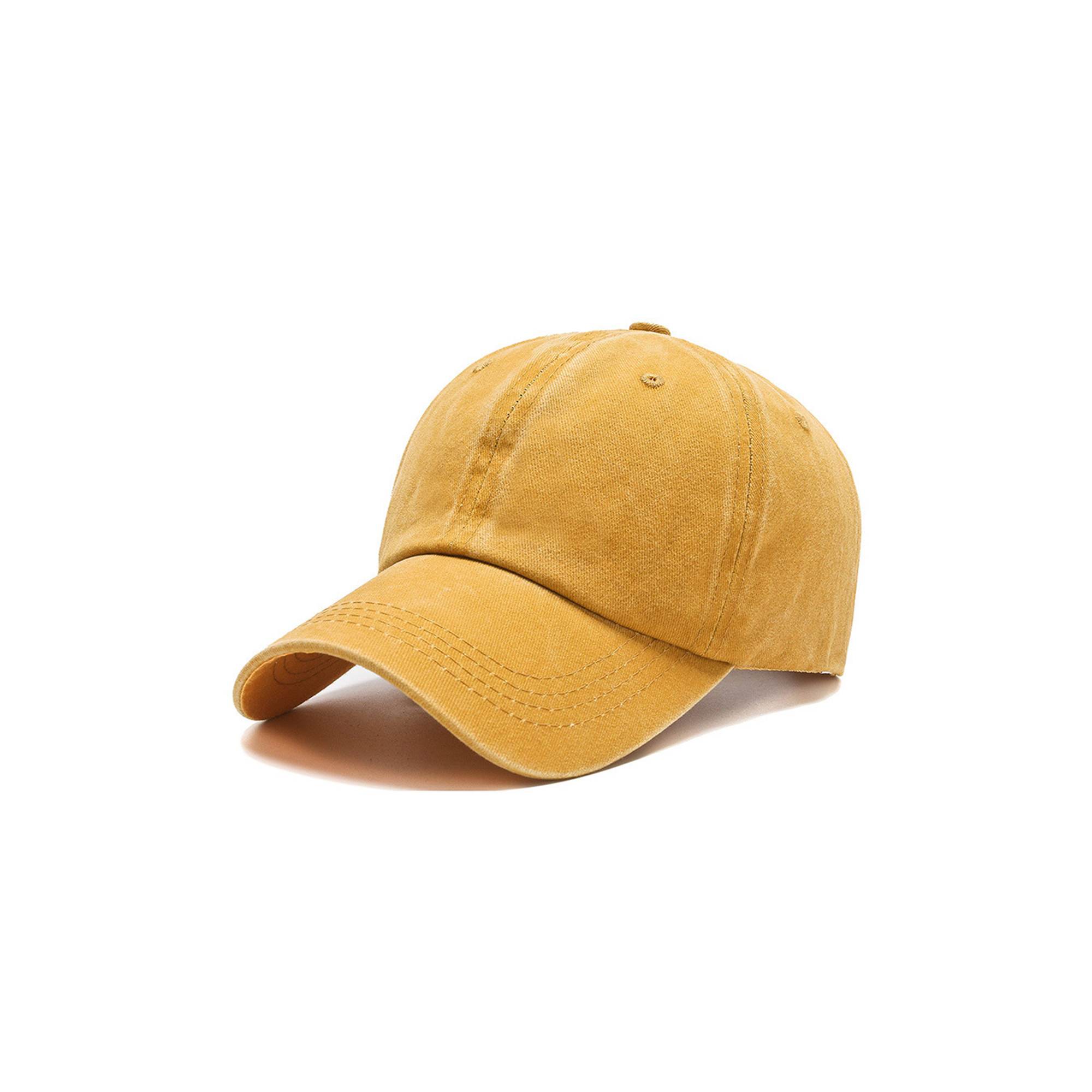 Cotton Adjustable Baseball Cap With Metal Buckle 15