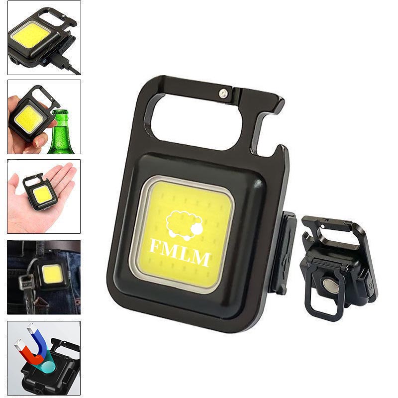 Cob Pocket Light Multifunctional Keychain With Bottle Opener 2