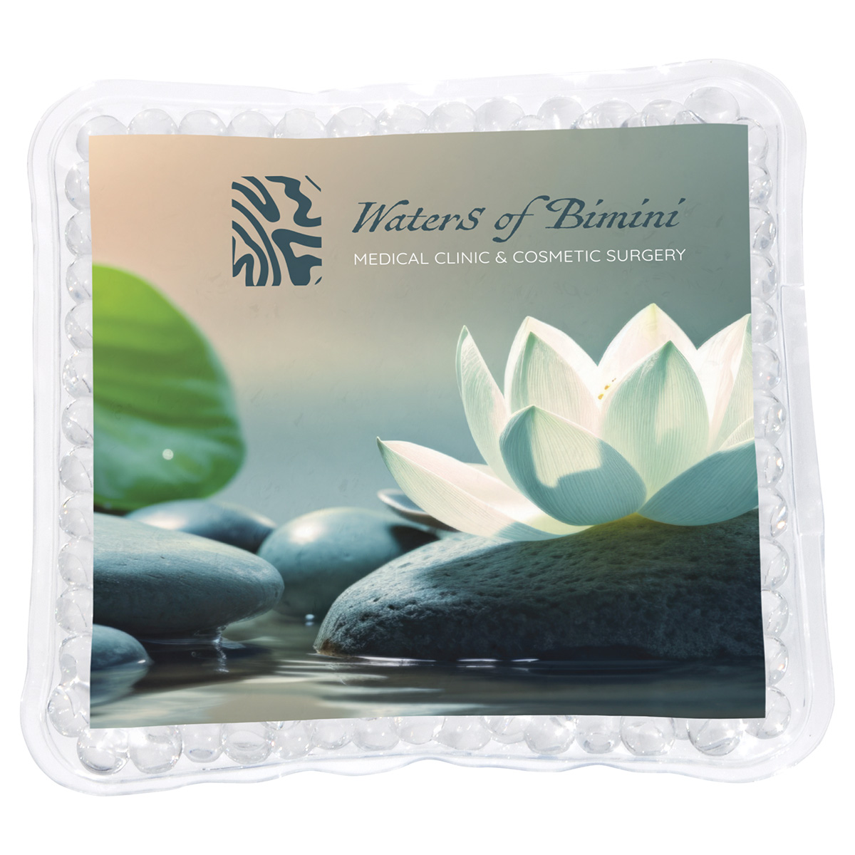 Full-Color Square Aqua Pearls™ Hot/Cold Pack 5