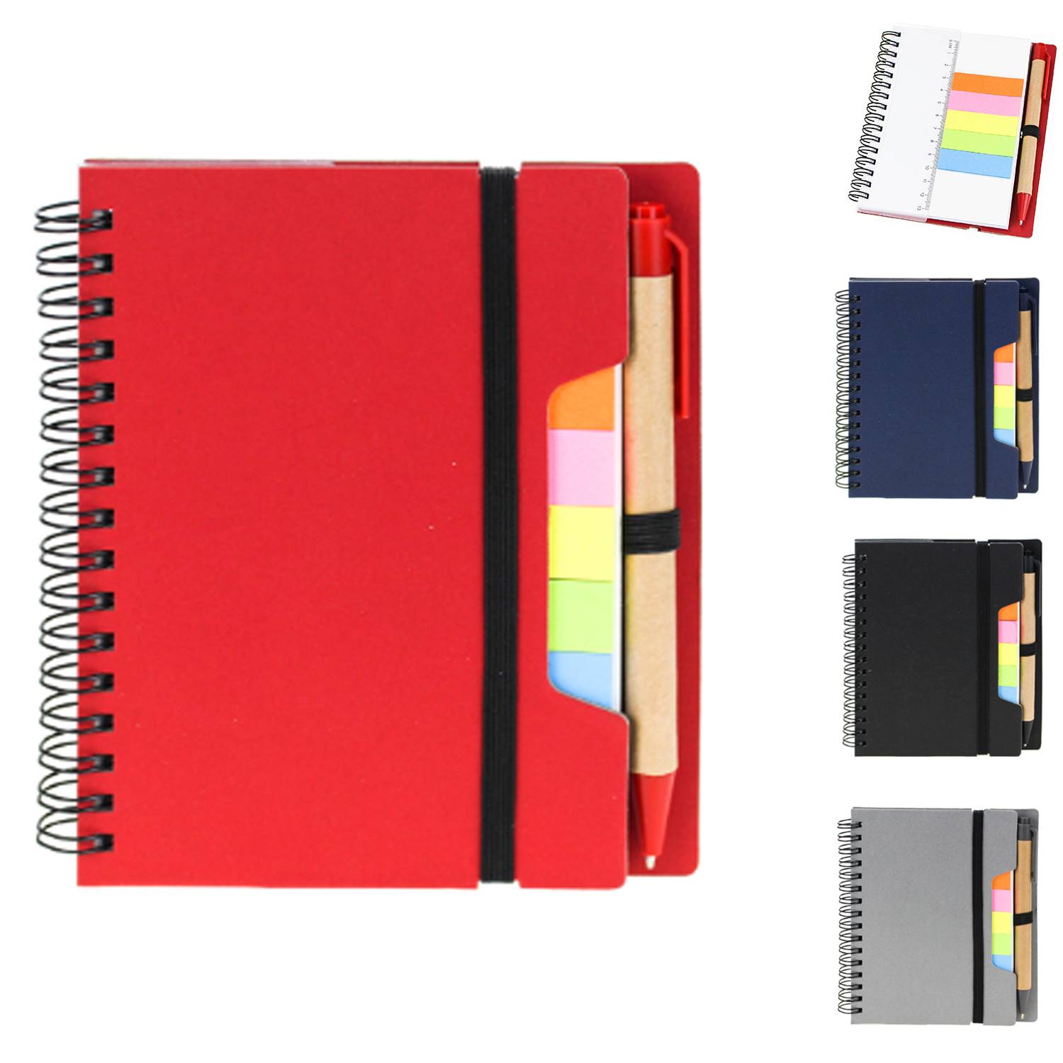 Sticky Notes Notebook w/ Pen 7