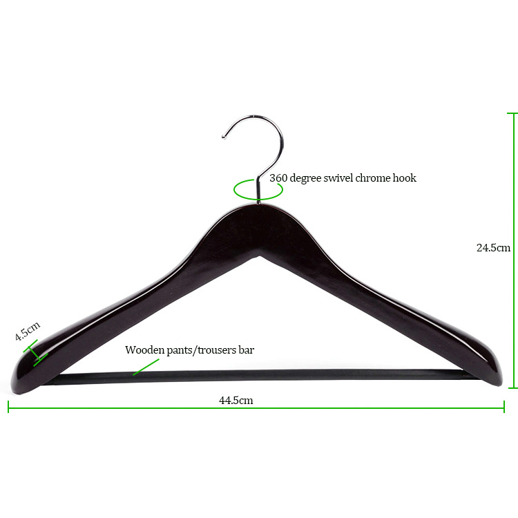 Solid Wooden Clothes Hanger 2