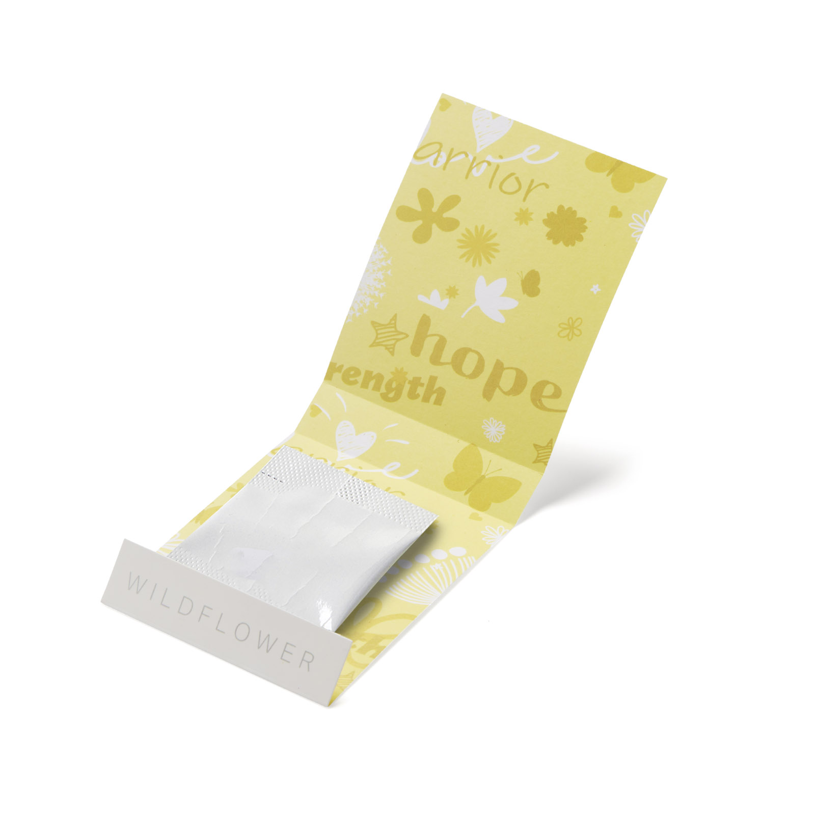 Yellow Garden of Hope Matchbook 3
