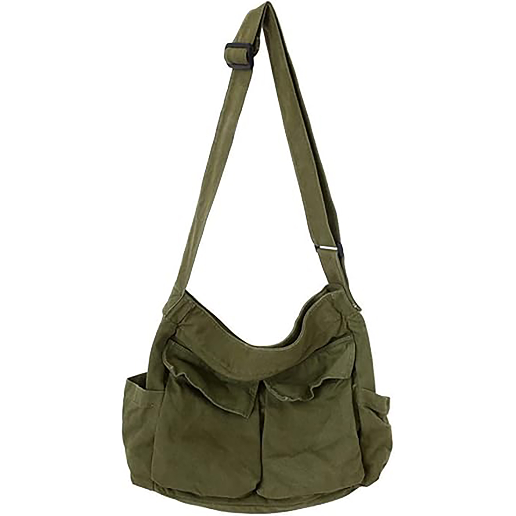 Vintage Canvas Crossbody Messenger Bag 3