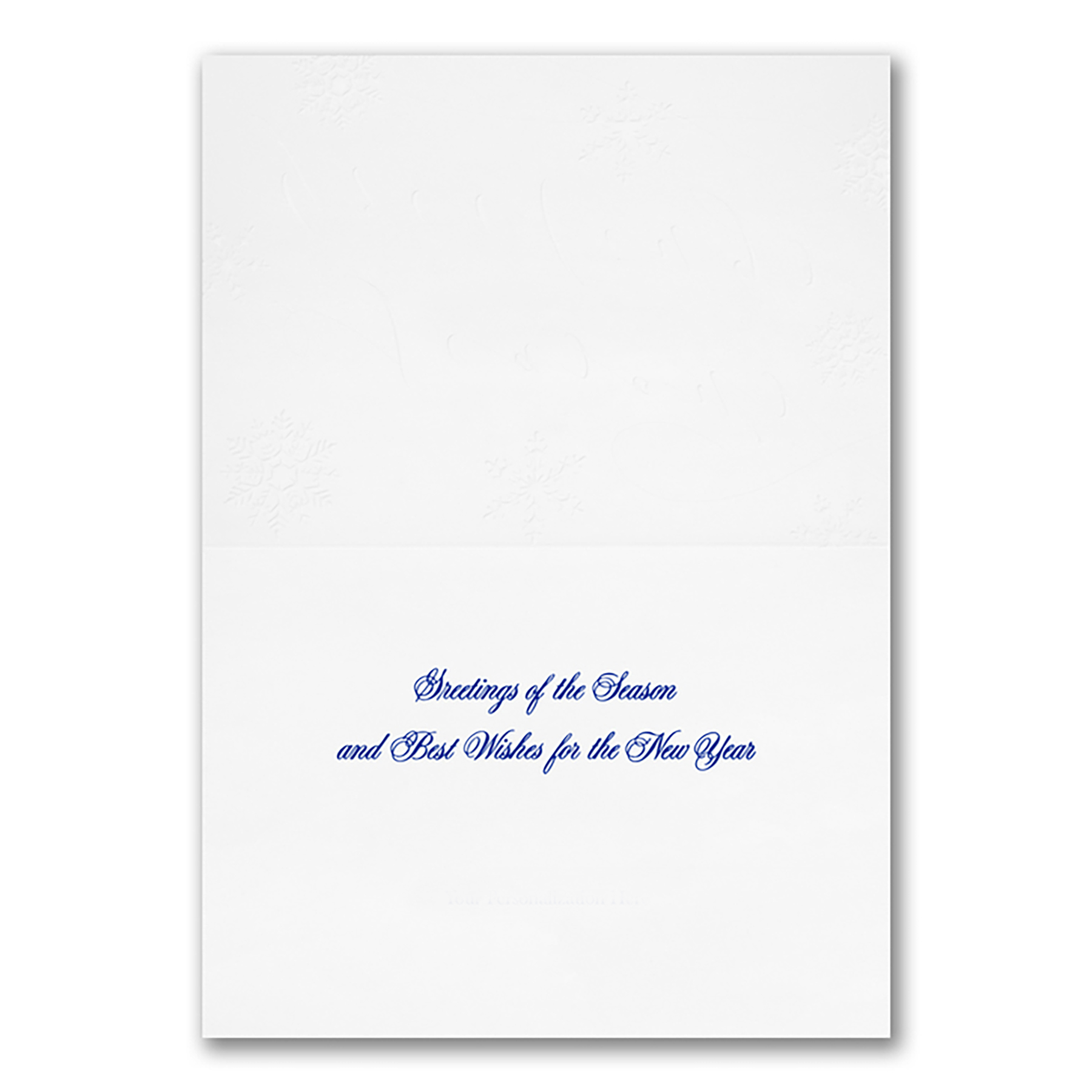Flurried Greetings Holiday Card 4