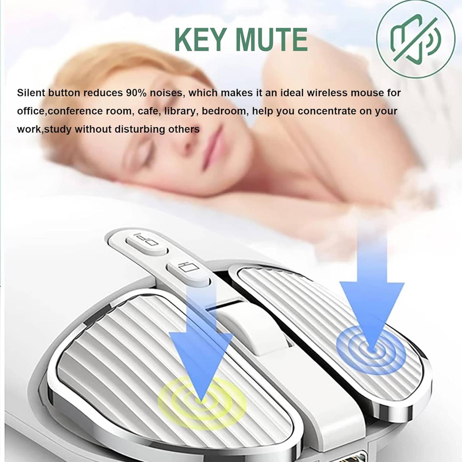 2.4G Silent Wireless Rechargeable Mouse 15