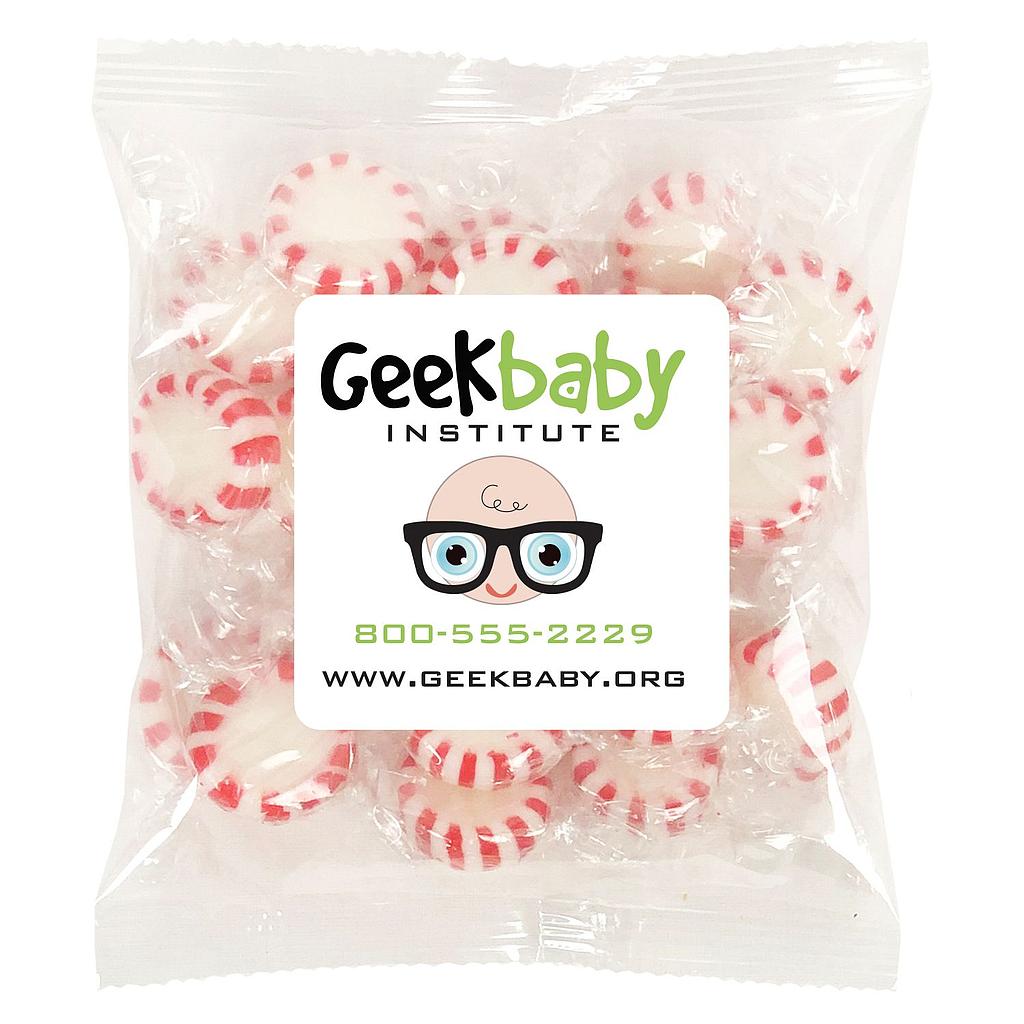 Large Snack Bag with Label Standard Fill 9