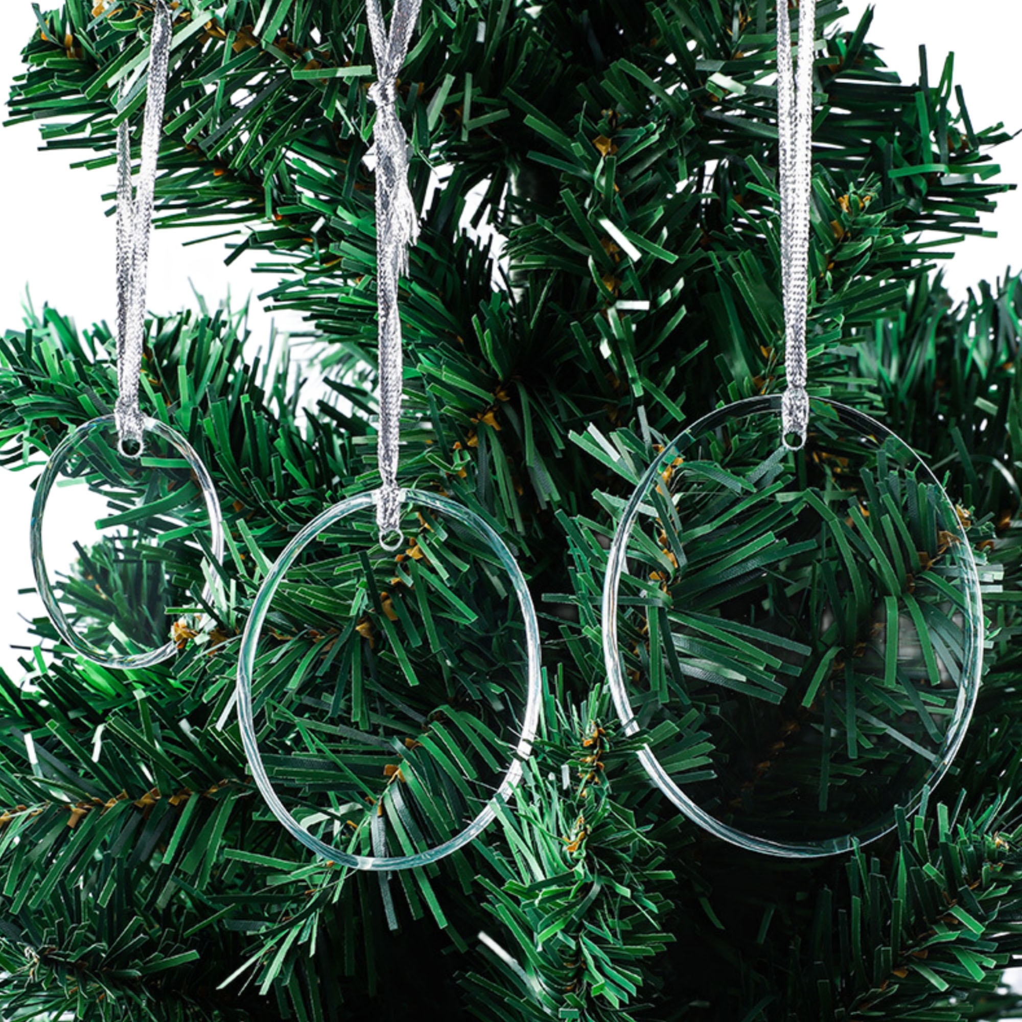 Christmas Crystal Tree Ornaments Decor 24