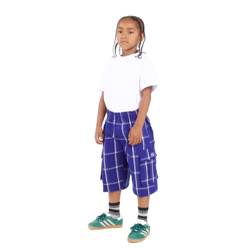 Shaka Wear Youth Plaid Shorts 33
