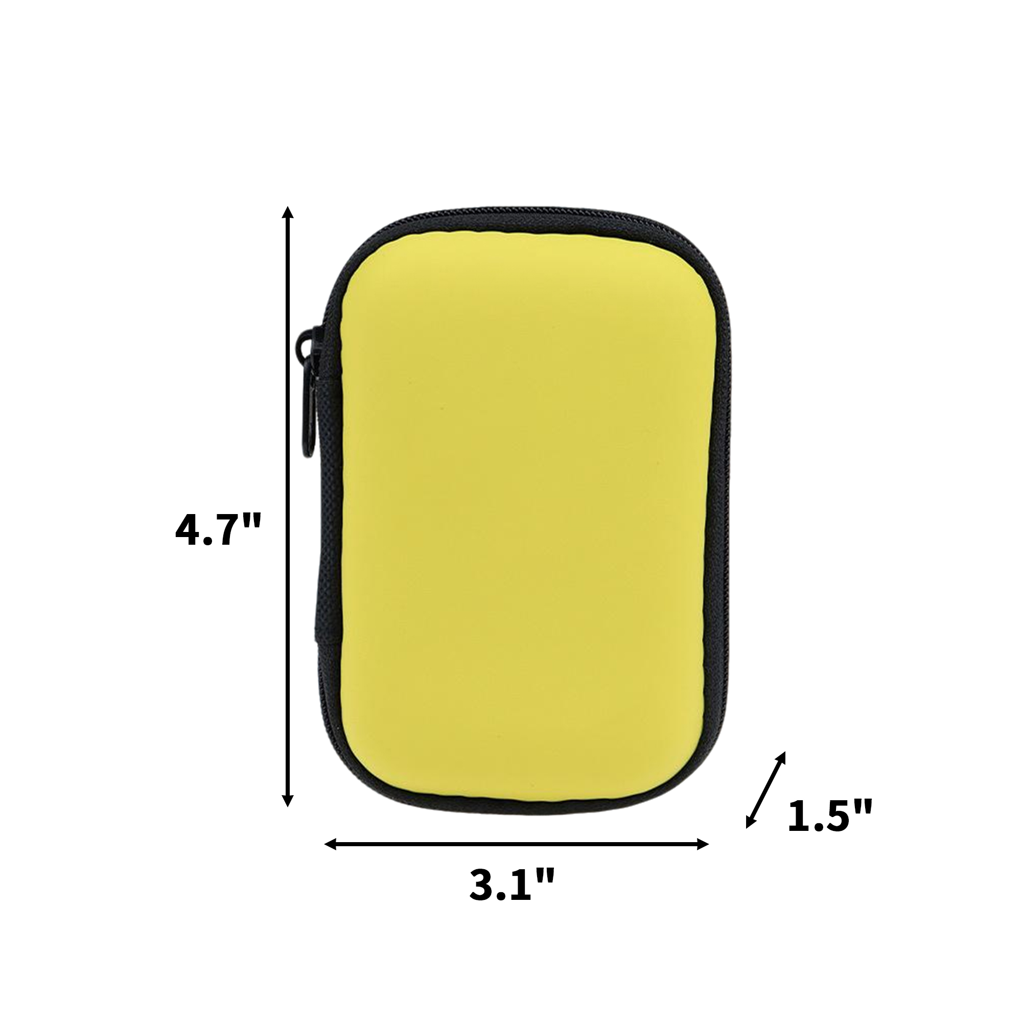 Square Accessory Carry Case For Cable And Charger 7