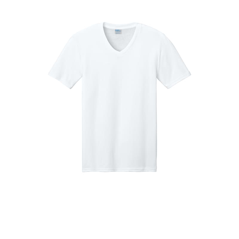 Port & Company Core Cotton V-Neck Tee. 43