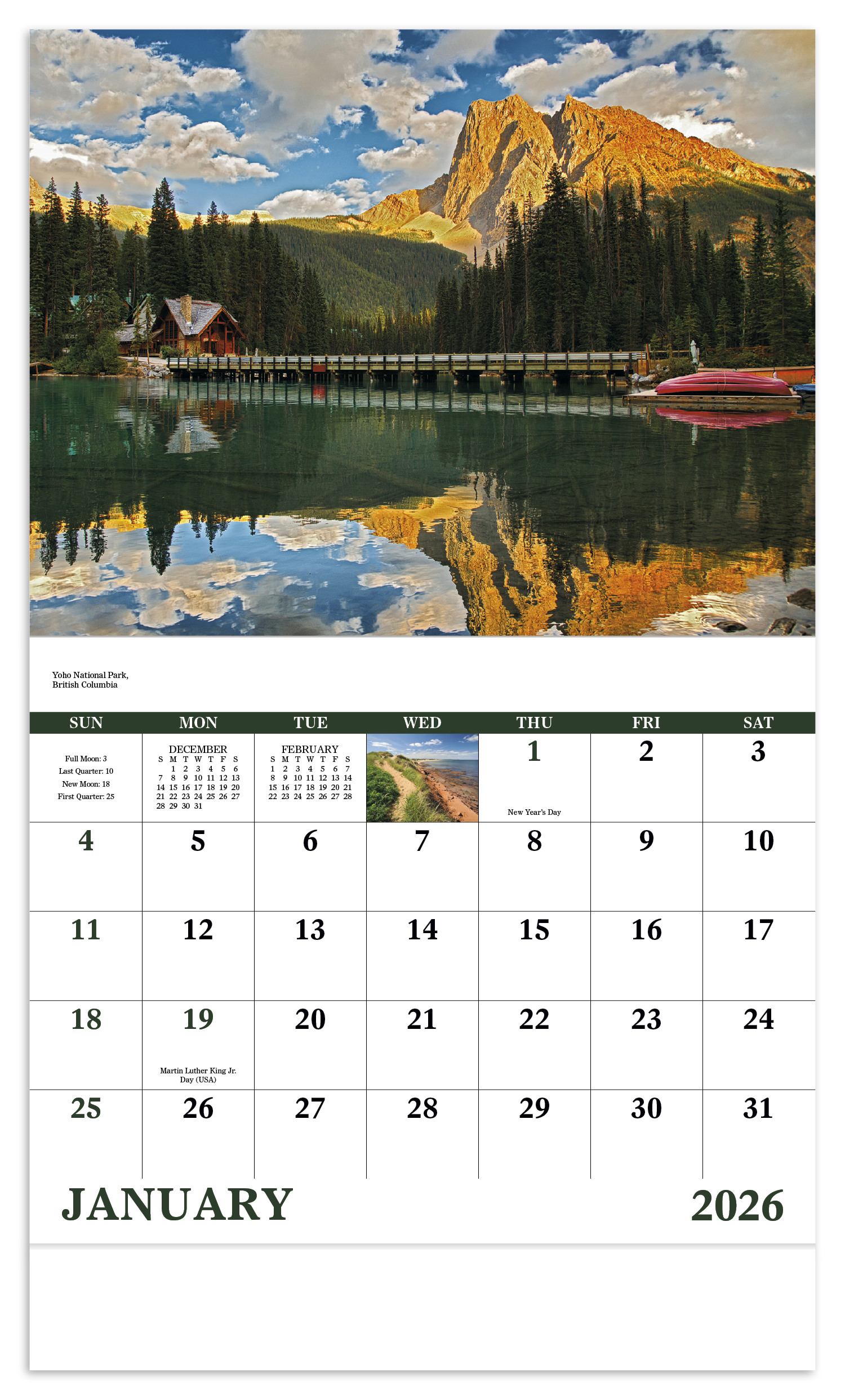 Good Value™ Canadian National Parks - Stapled Calendar 10