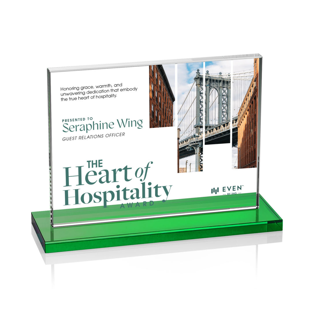 Emperor VividPrint™ Award - Green (Horiz) 9