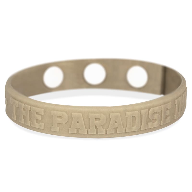Embossed Silicone Adjustable Wristbands 56