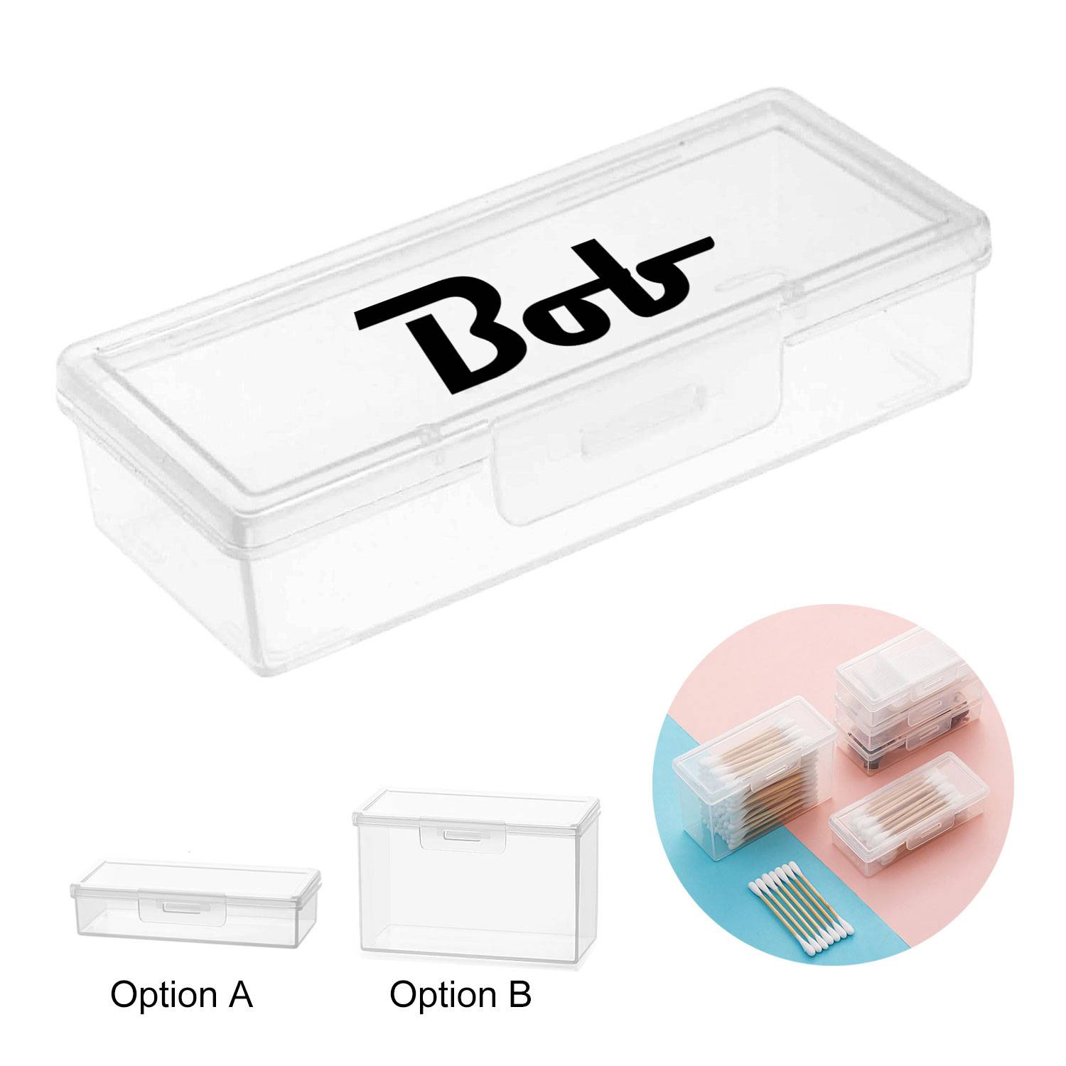 Portable Small Plastic Storage Organizer Containers w/ Lid 2