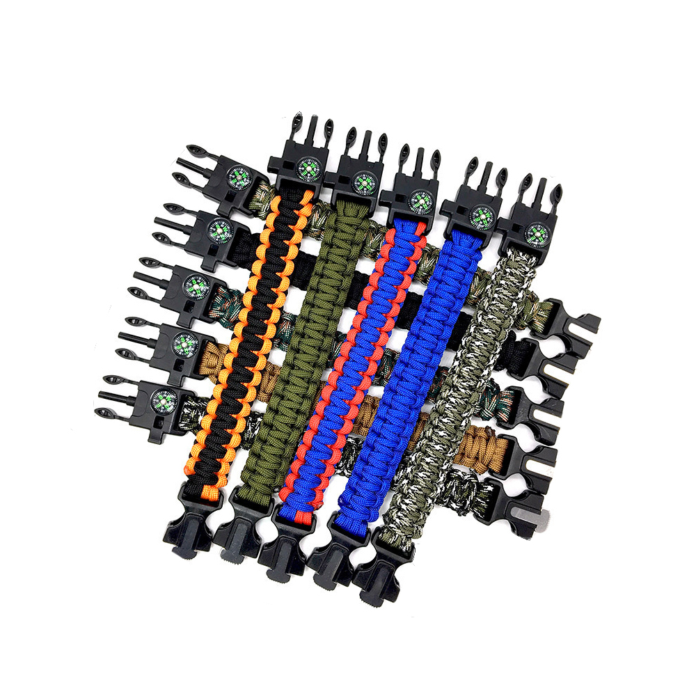 Multi Functional Outdoor Survival Bracelet 2