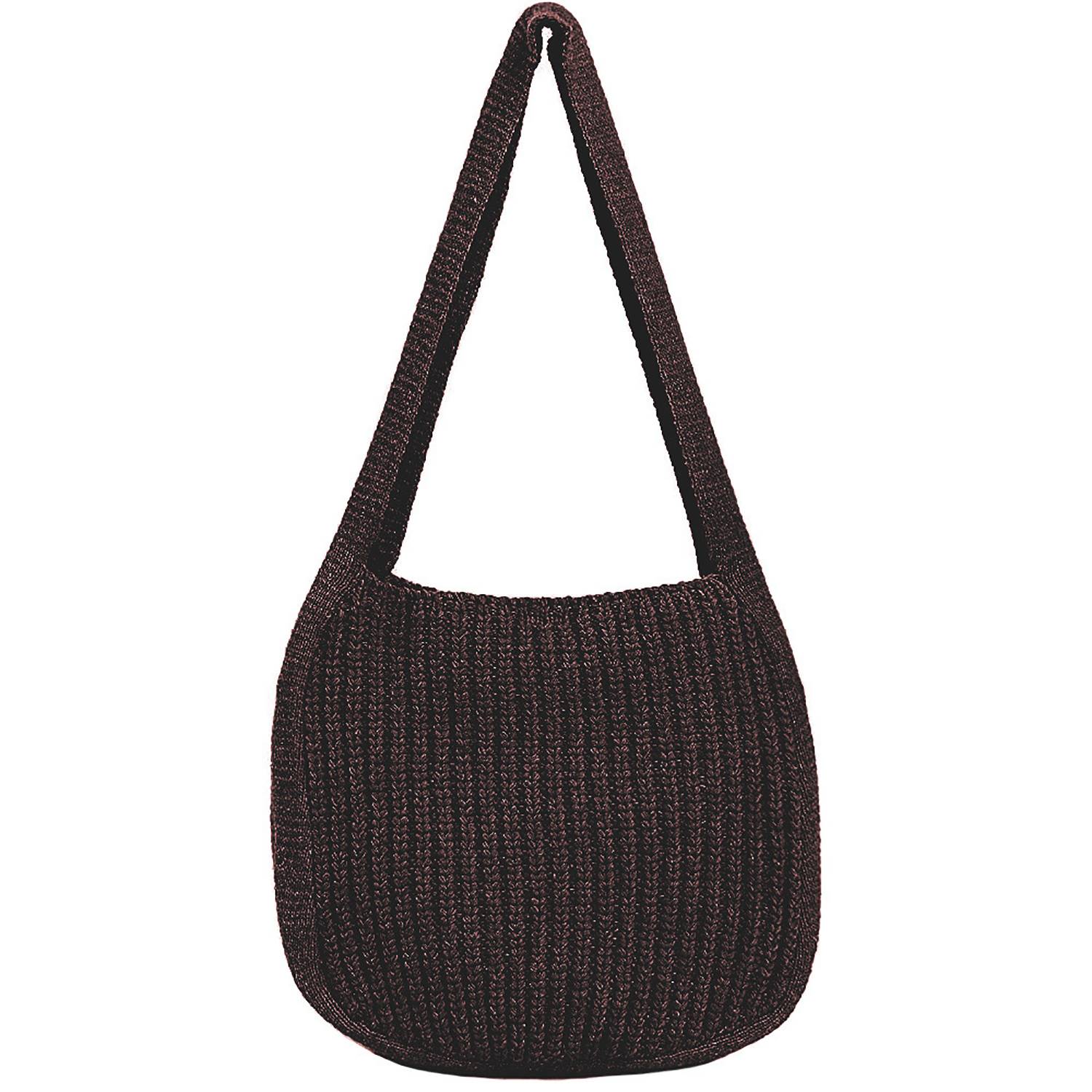 Lightweight Vintage Style Woven Crossbody Bag 5