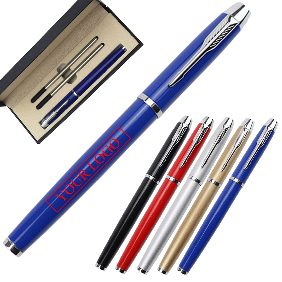 Luxury Metal Ballpoint Pen with Gift Box 2