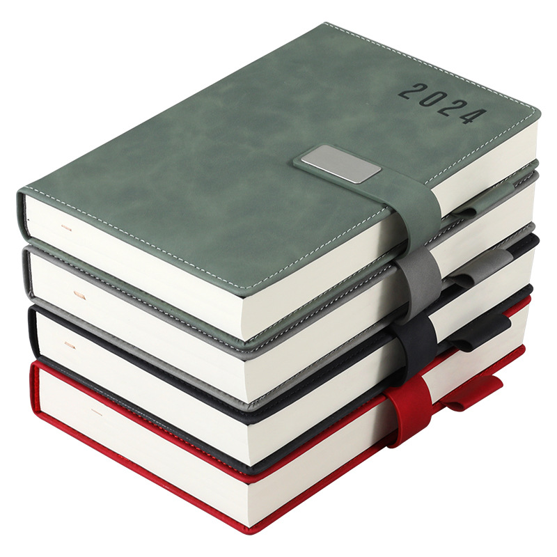 Leather Magnetic Clasp Notebook 4