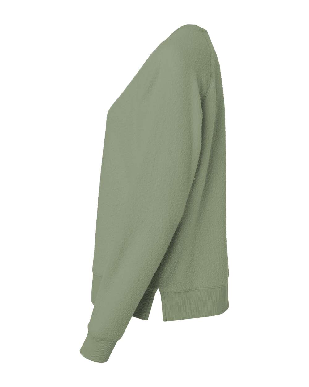 Women's Fleece Out Crewneck Pullover - K01 58