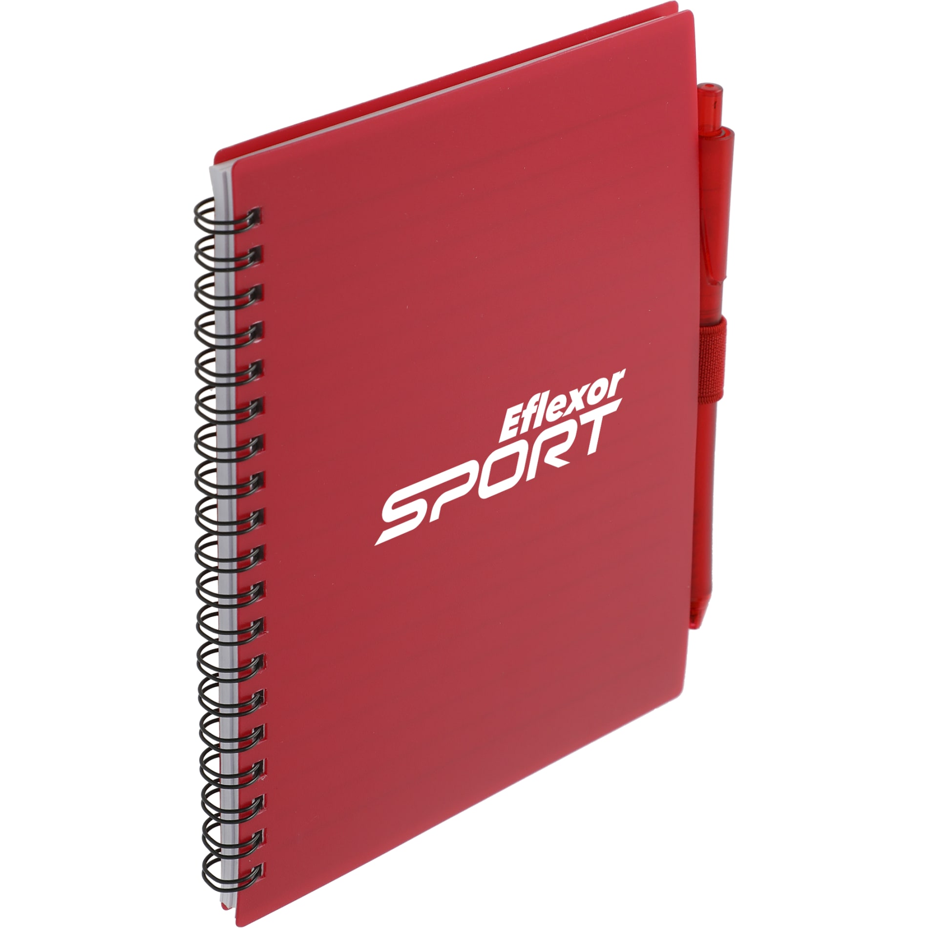 FSC® Recycled 5.5” x 7” Spiral Notebook w/ RPET Pe 81