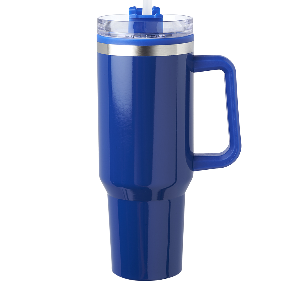 40 oz. Hugo Plastic Interior Stainless Steel Travel Mugs 17
