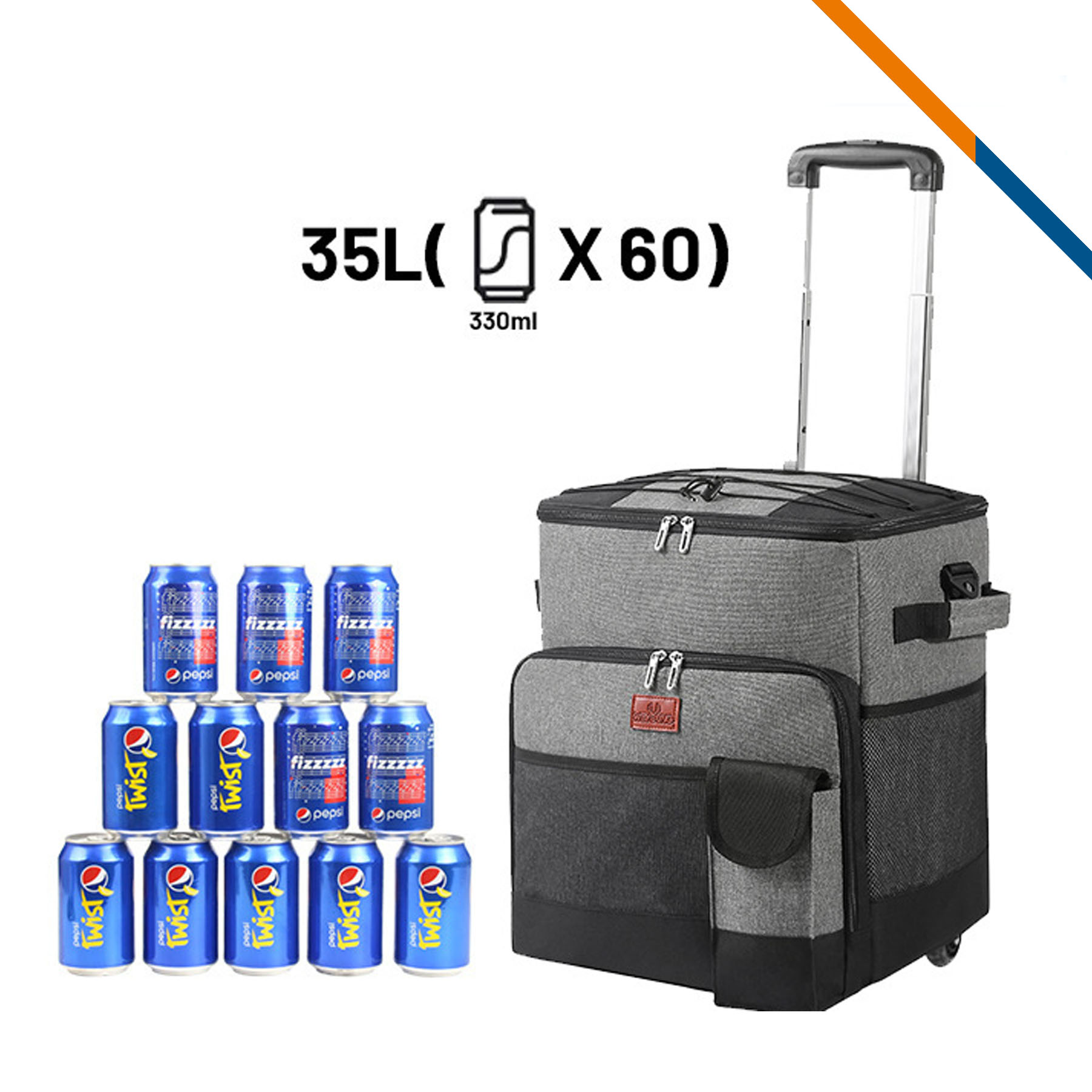Sqerz Trolley Cooler Bag 5