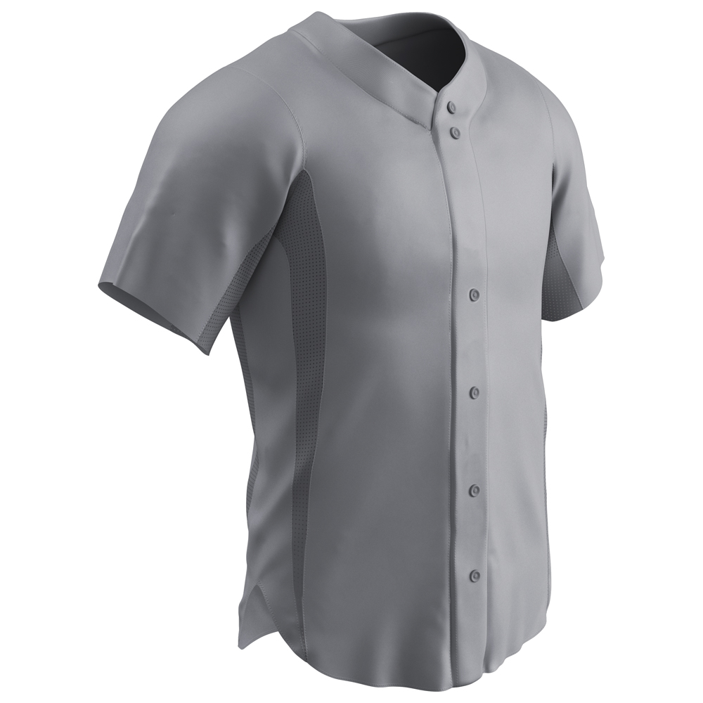 Reliever Full Button Baseball Jersey 3
