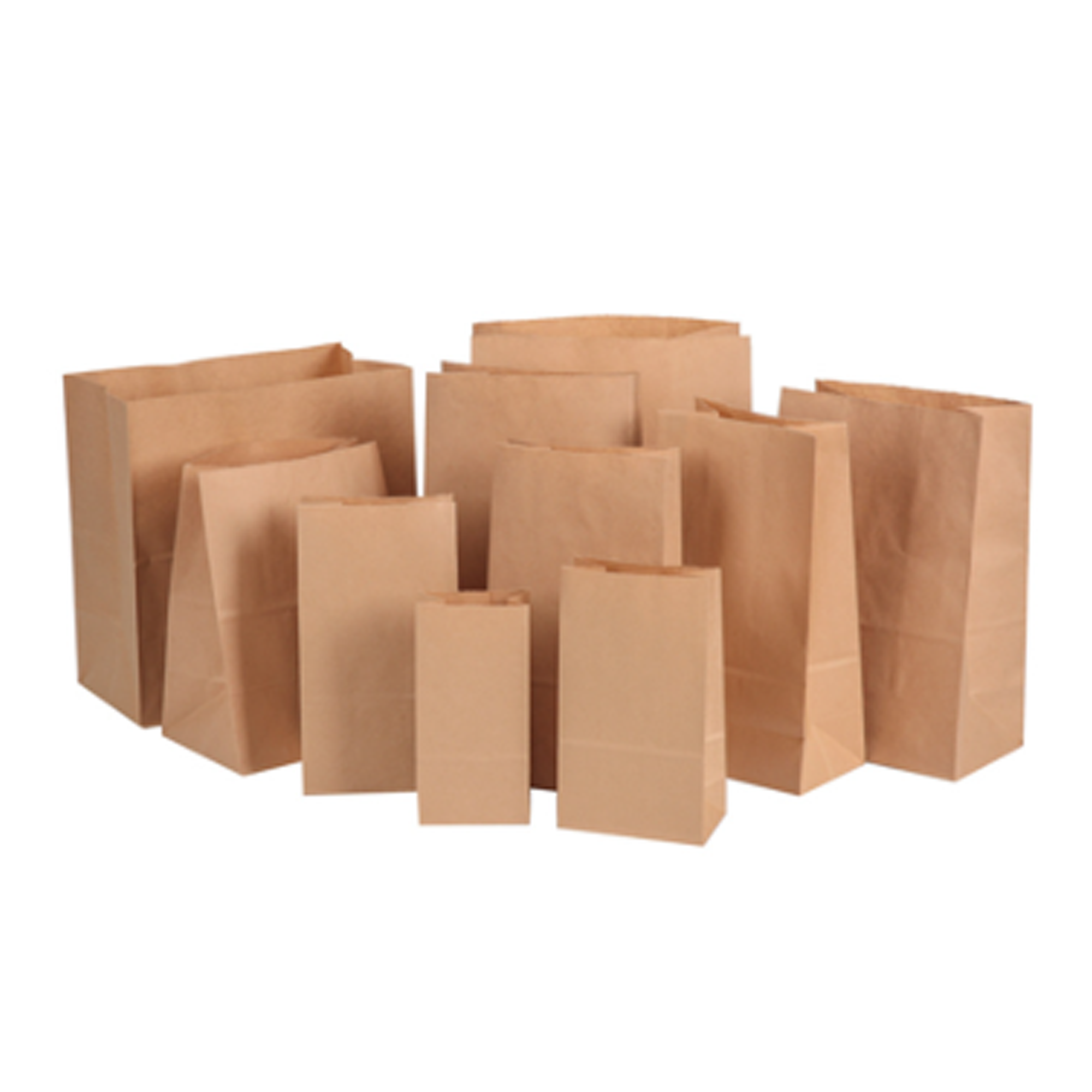 Customizable Eco-friendly Kraft Paper Gift Bag Of Various Sizes 2
