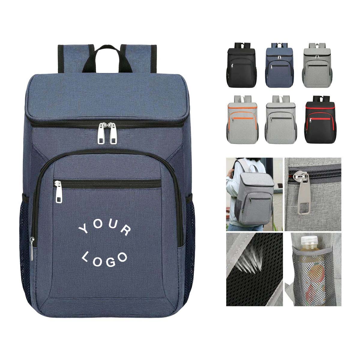 Insulated Backpack for Food and Drink Storage 2