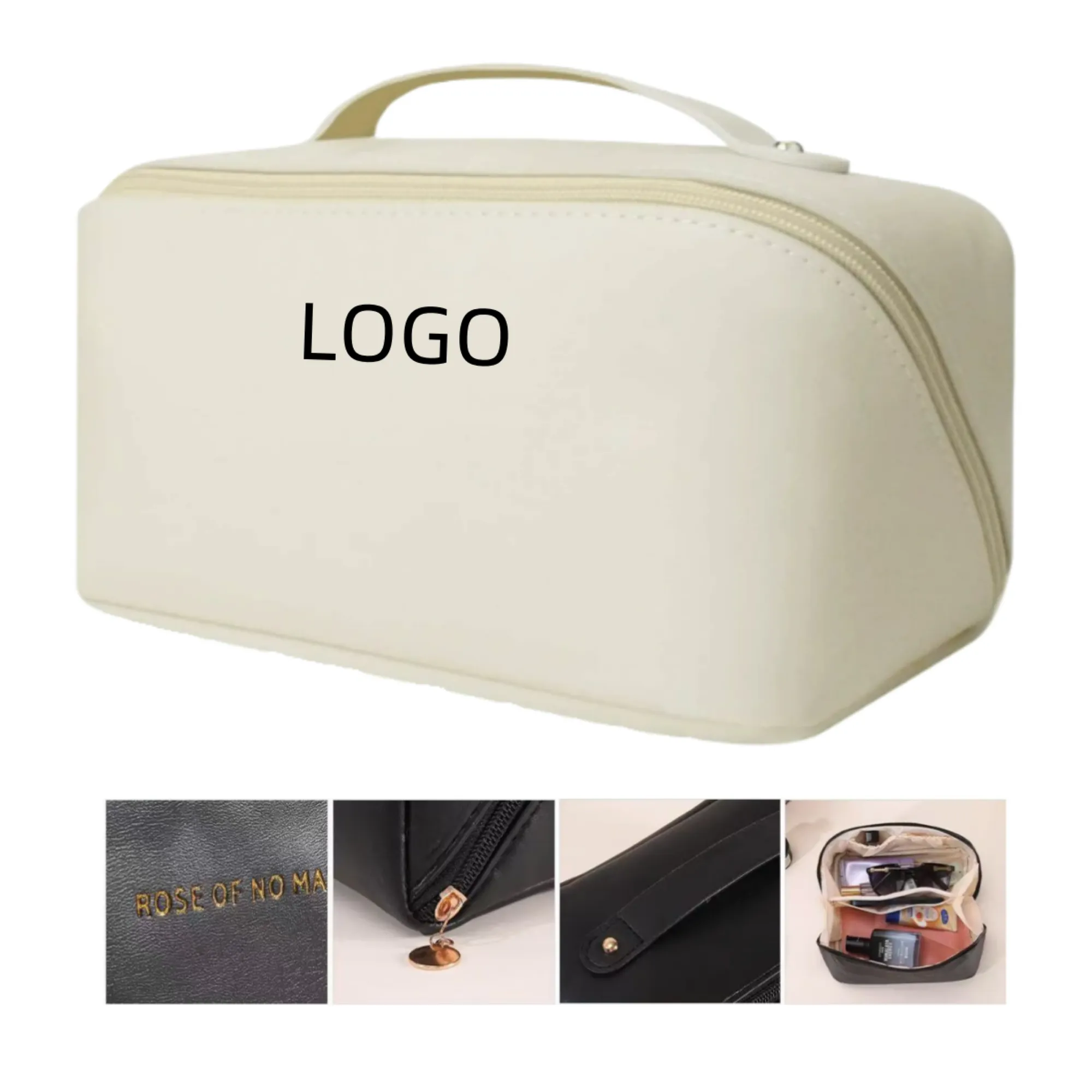 Large-Capacity PU Cosmetic Bag 3