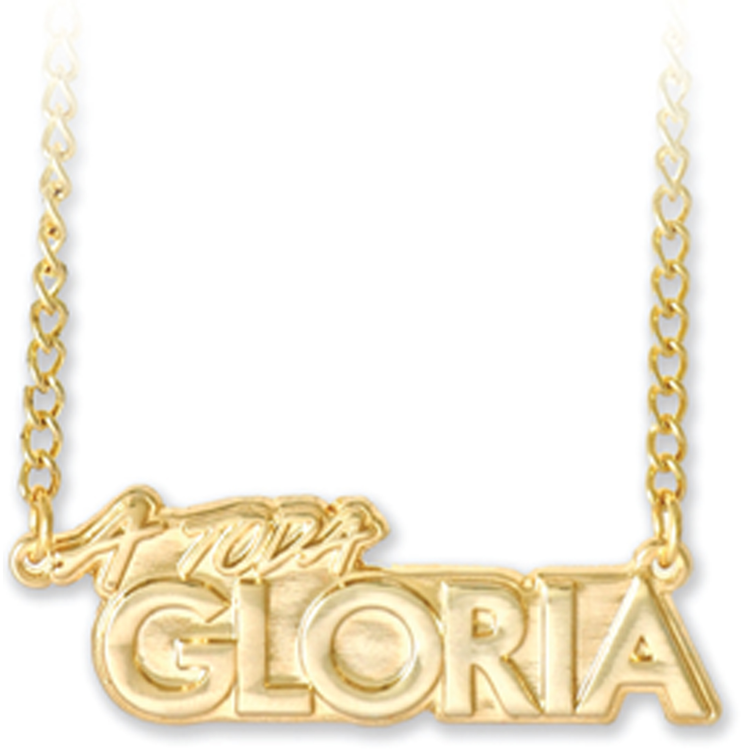 Die Struck Necklace - Up To 1-1/2" 1