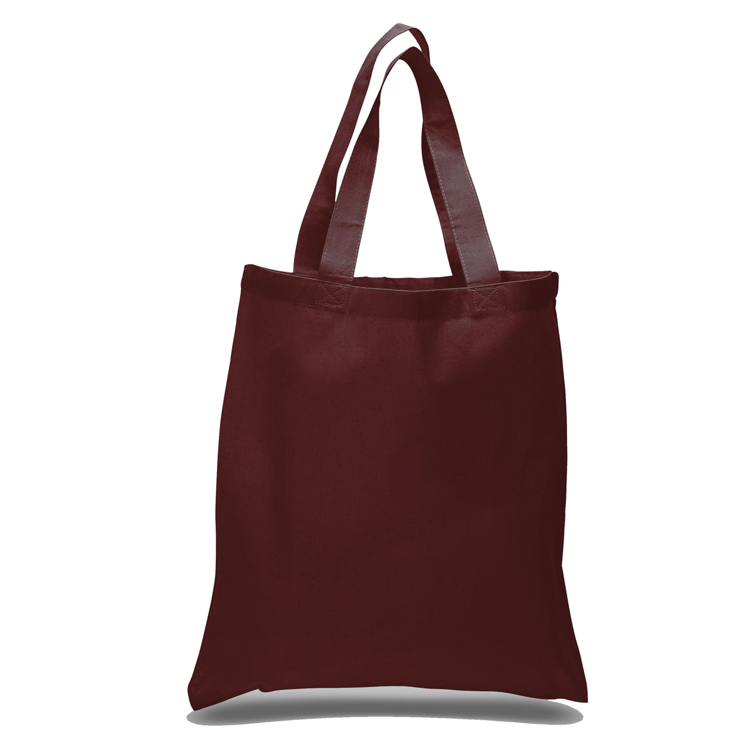Canvas Slim Tote w/ Webbing Handles 10