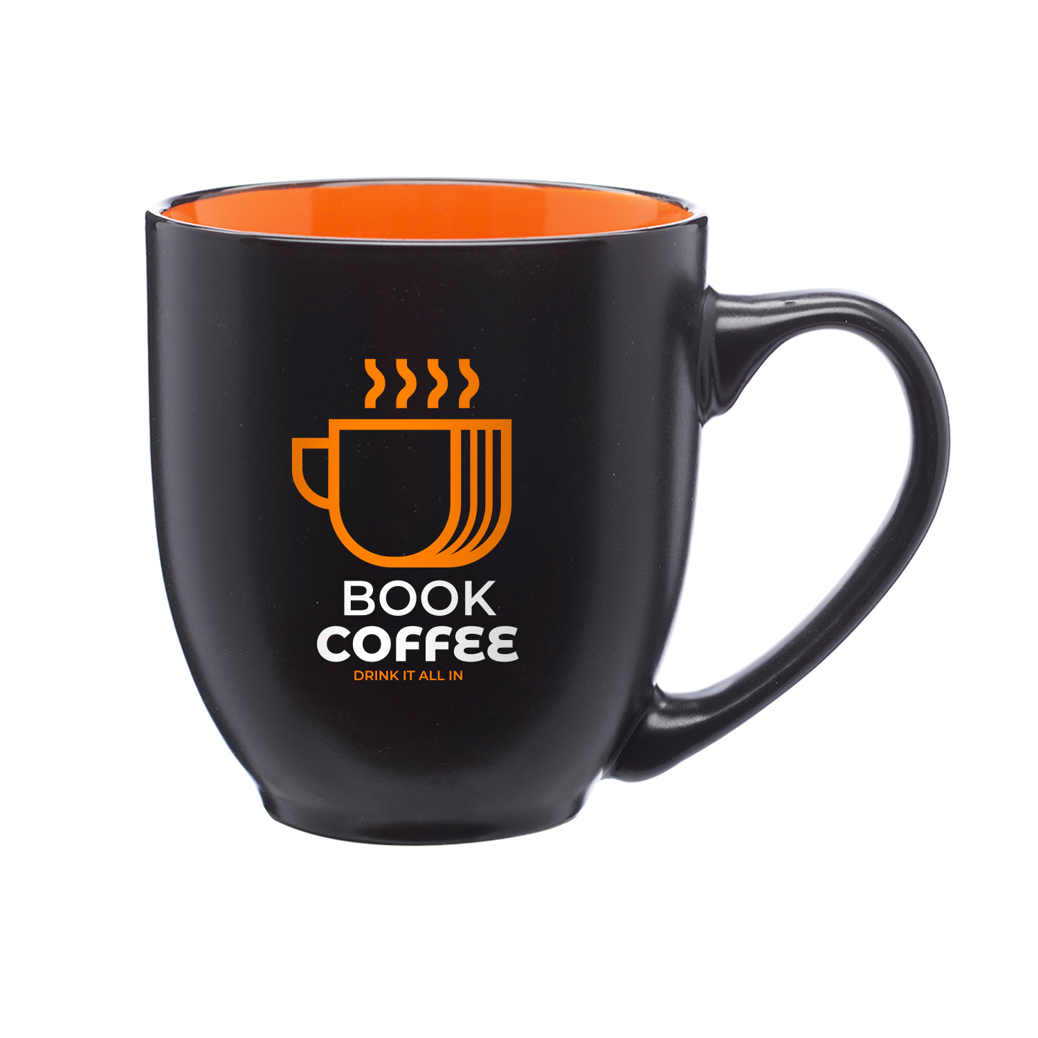 16 oz. Hidden Hue Ceramic Bistro Mug (2 Color Imprint) 10