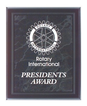 8" x 10" Black Marble Border Acrylic Clear-Plaq Award 2