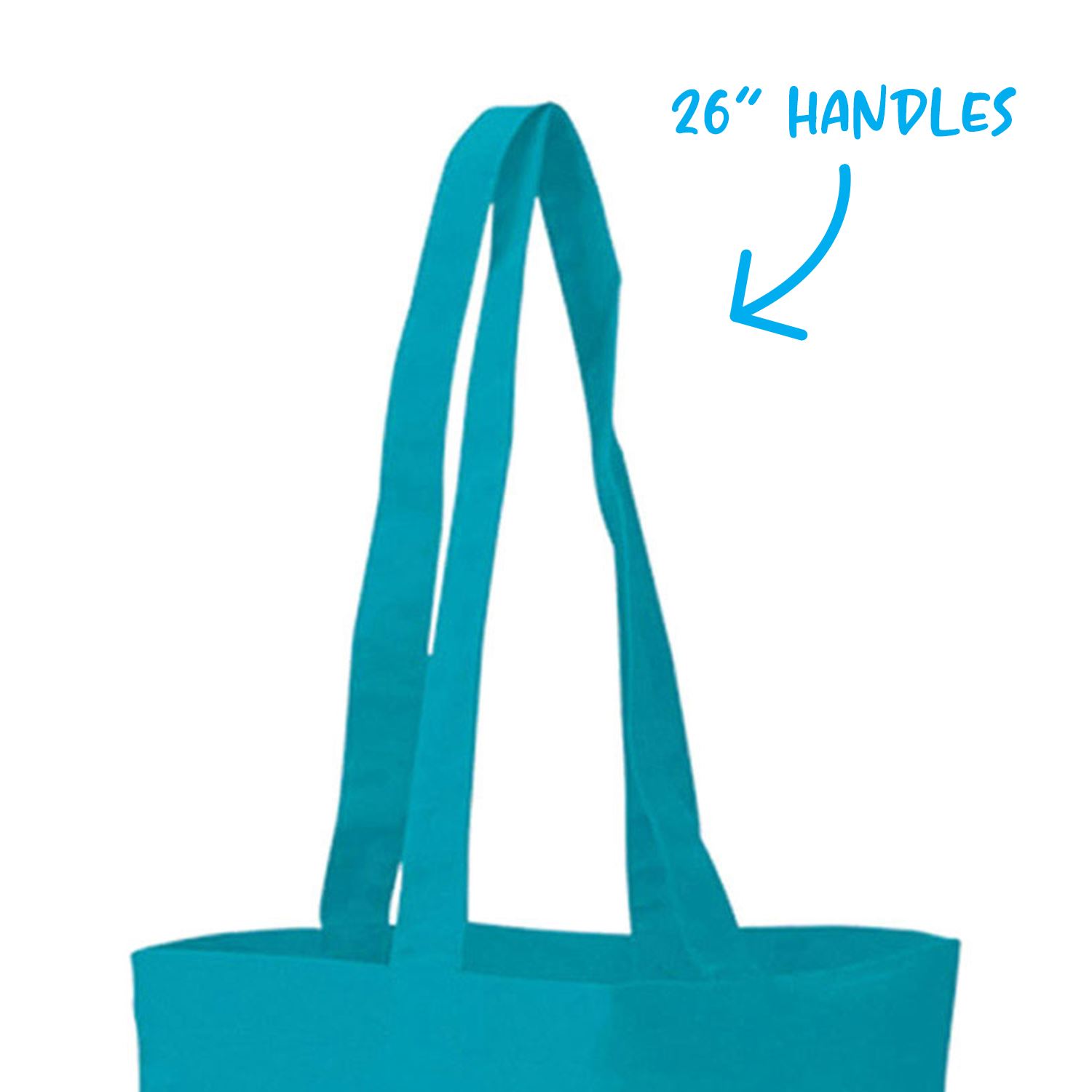 Colored Economy Tote