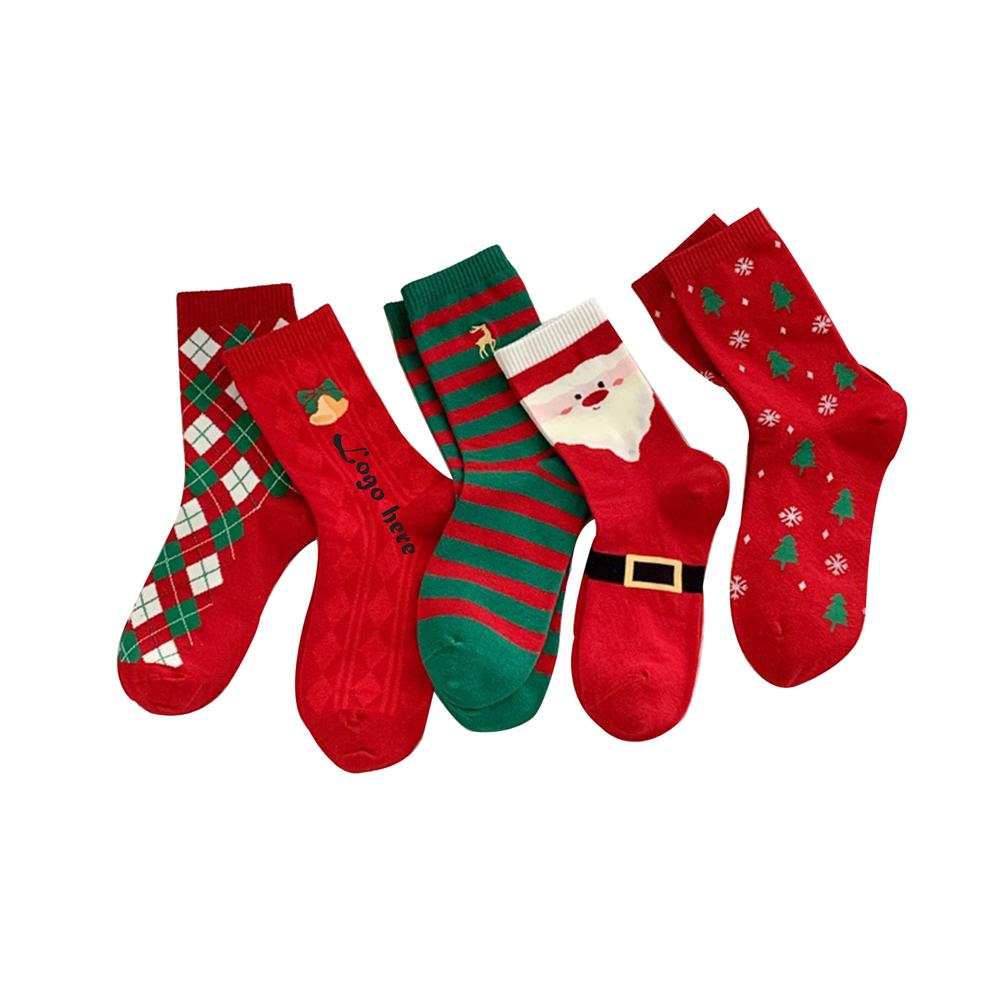 Holiday Christmas Socks 3