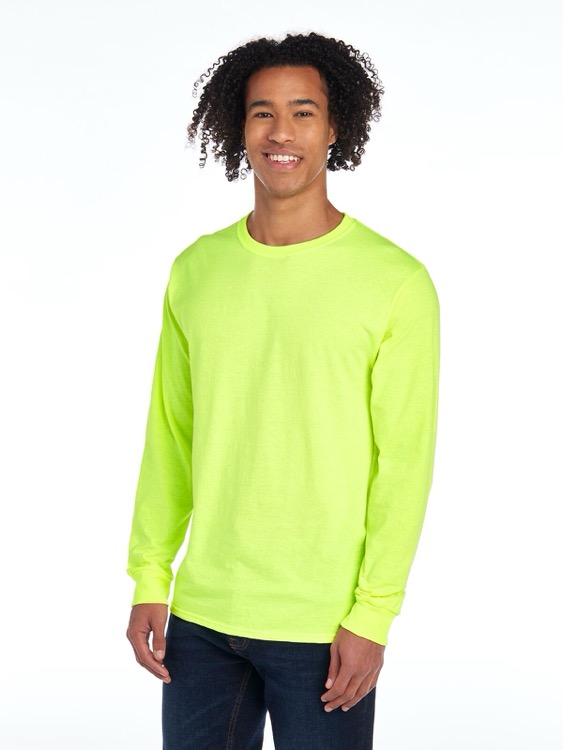FRUIT OF THE LOOM HD Cotton™ Unisex Long-Sleeve T-Shirt 95