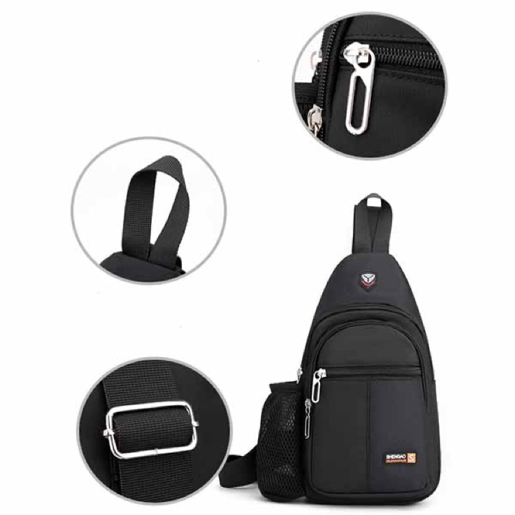 Sling Backpack with Earphone Hole 5