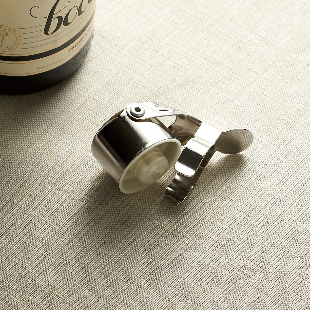 Stainless Steel Italian Champagne Stopper 8