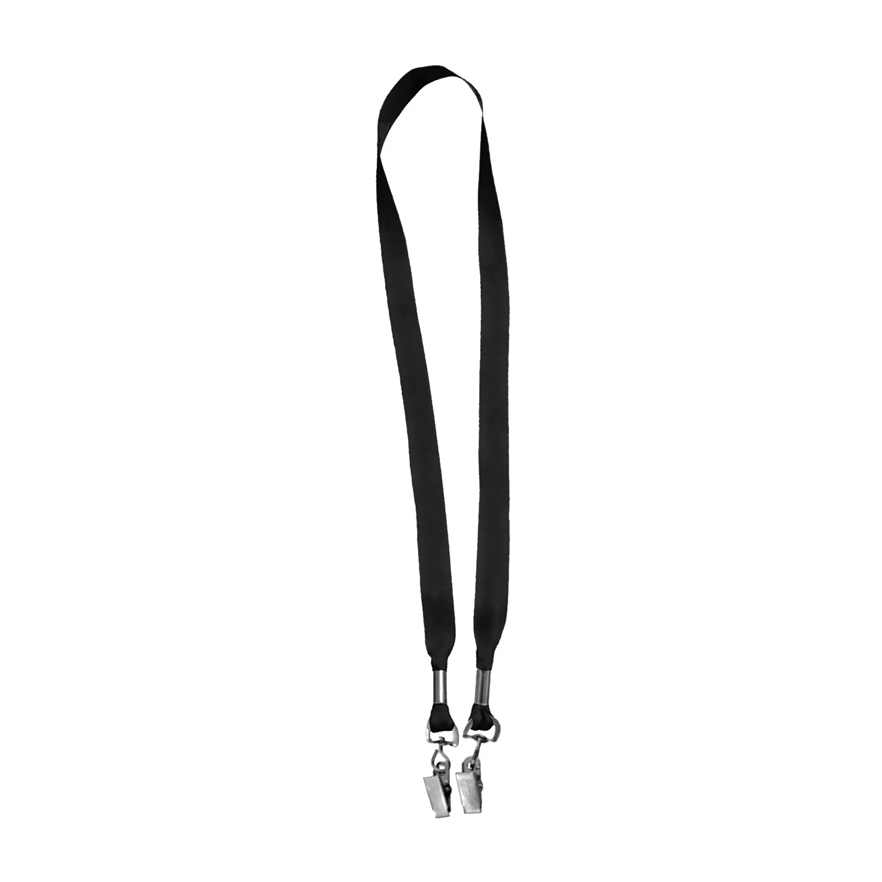 3/4" Custom Open Ended Polyester Lanyard w/ Badge Holder 7