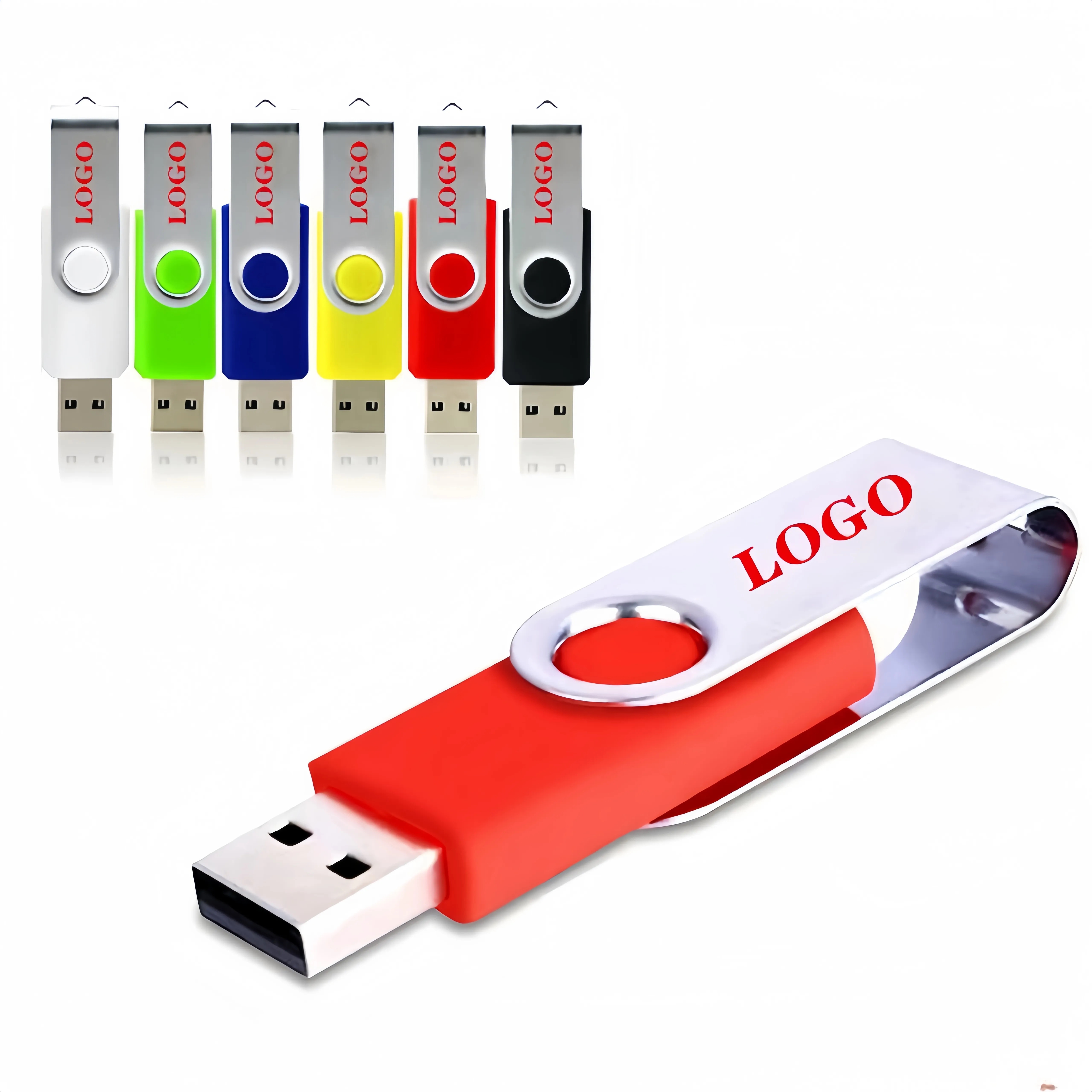 MOQ100 8G Metal USB Flash Drive 2