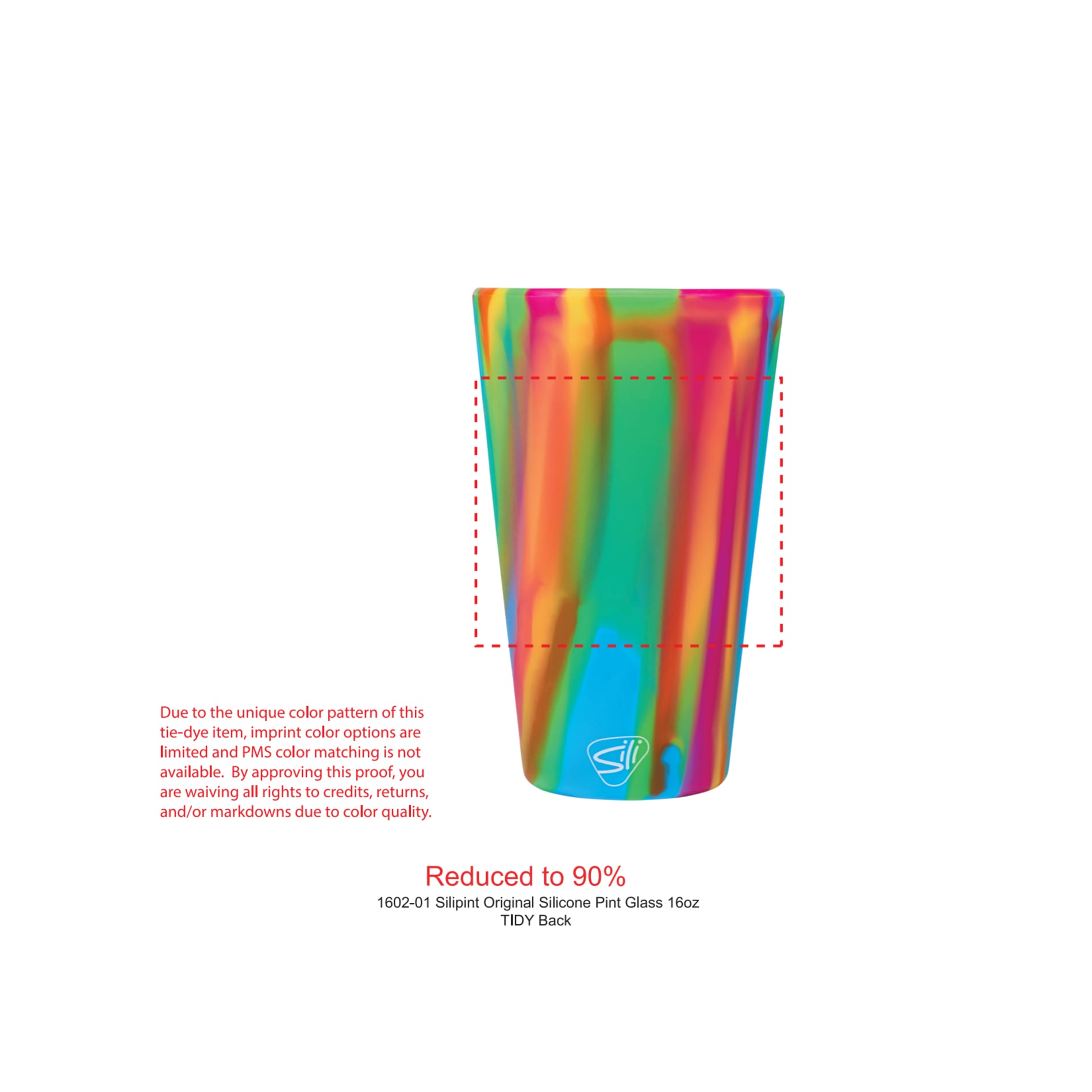 Silipint Original Silicone Pint Glass 16oz 23