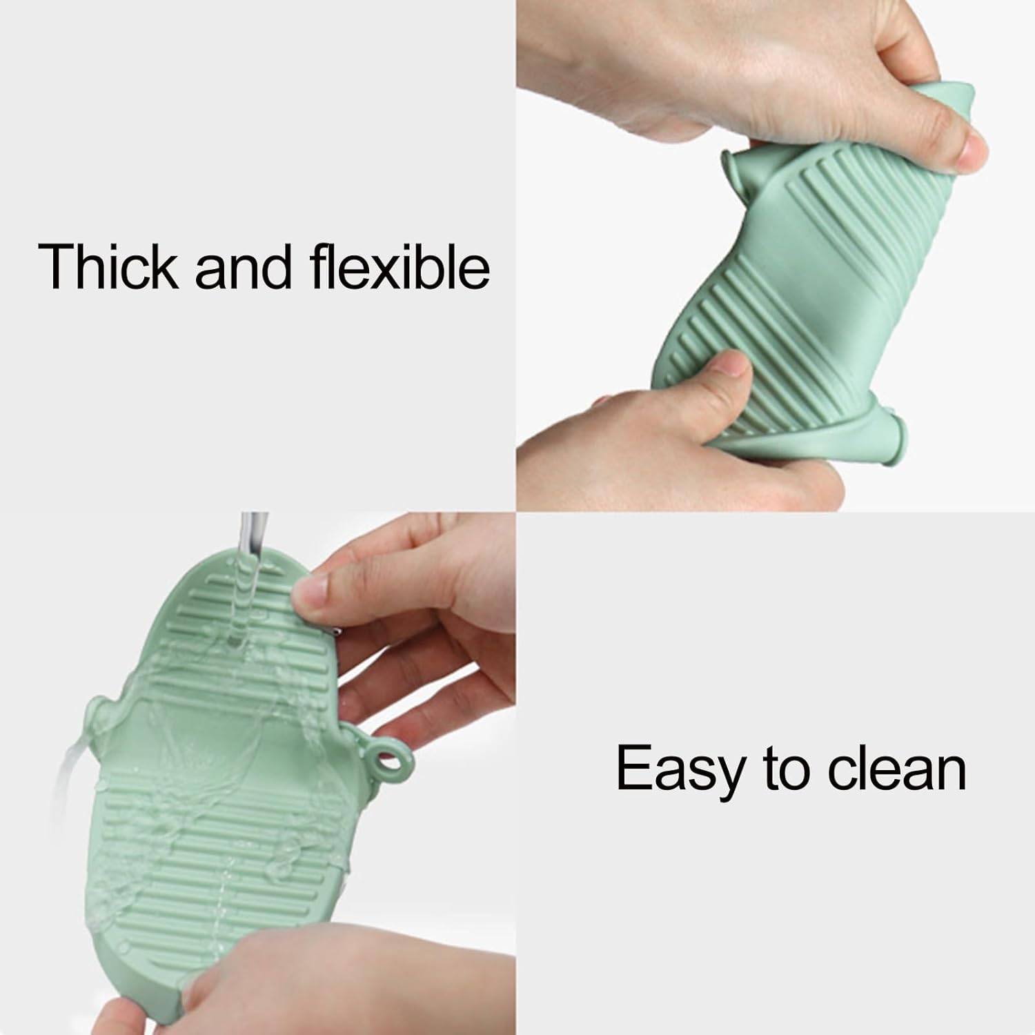 Kitchen Cooking Silicone Insulated Gloves 4