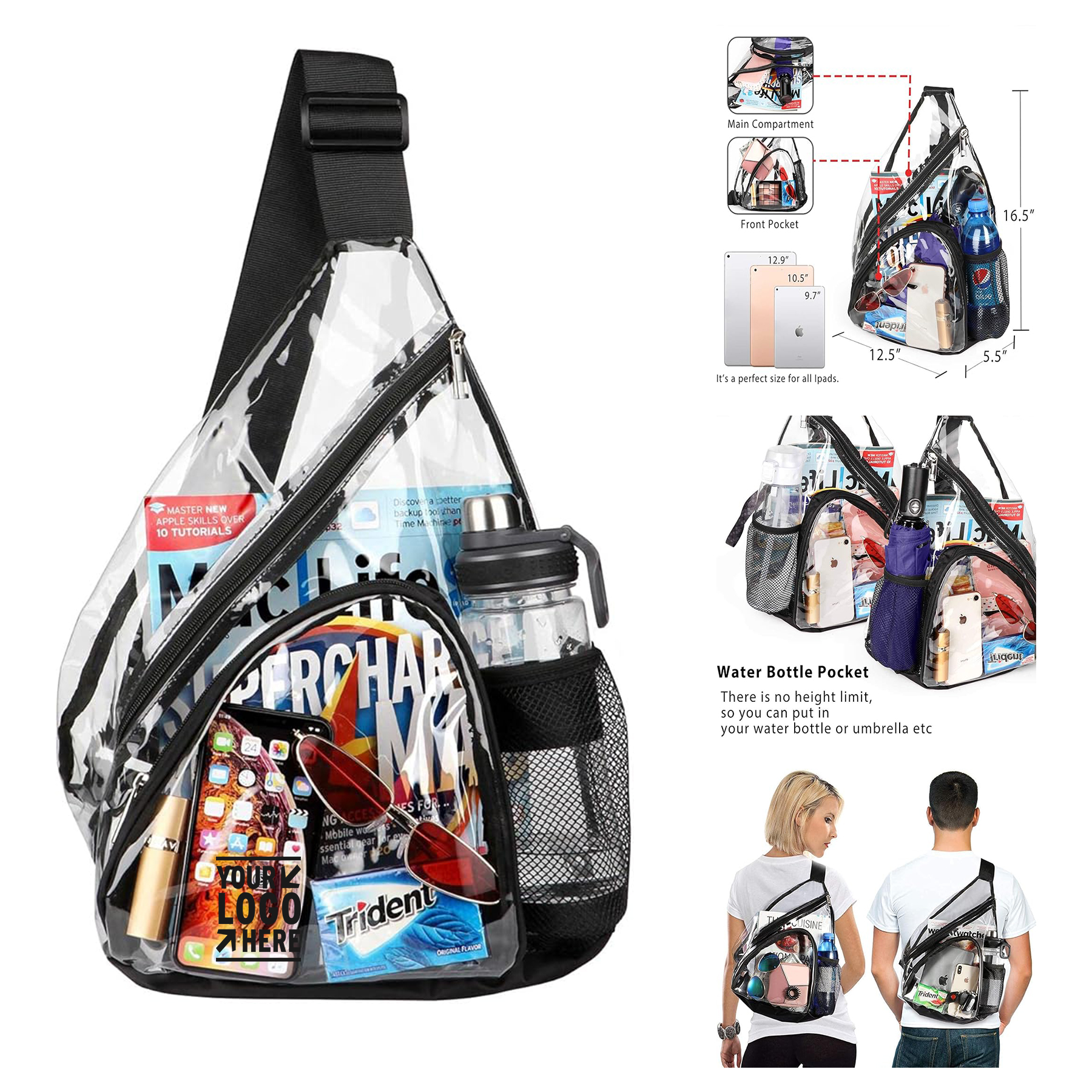 Clear Sling Bag