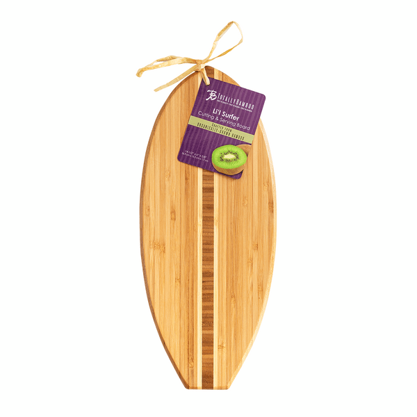 Lil' Surfer Bamboo Cutting Board 74